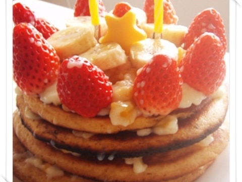 2歳のバースデーケーキ レシピ 作り方 By みさこ1 楽天レシピ